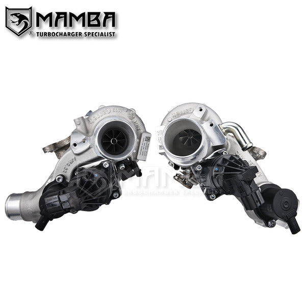Mamba New Twin Turbocharger Nissan Z VR30DDTT Z34 14411-6GP0A 14411-6GP0B (+ Valve)