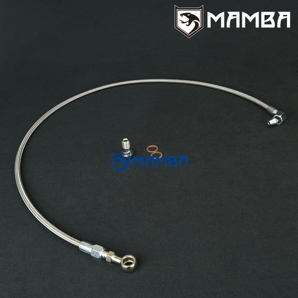 Mamba Performance Braided Turbocharger Oil Feed Line For Volkswagen Golf MK4 1.9 TDI