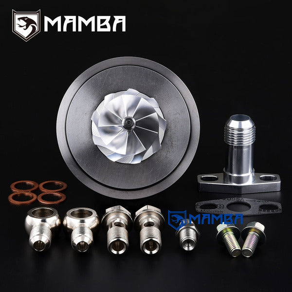 Mamba Reverse 9+0 G25-660 Ball Bearing Turbocharger Cartridge Fits Garrett Powermax