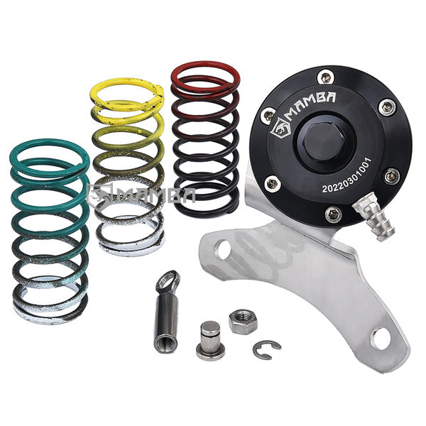 Mamba Adjustable Turbocharger Wastegate For 01~04 GMC 6.6L Duramax LB7 RHG6 (29~36Psi)