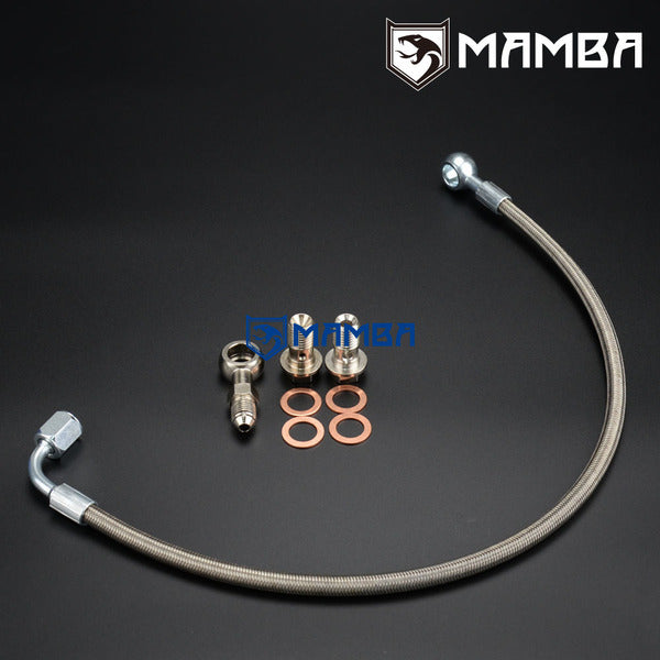 Mamba PTFE Turbocharger Oil Feed Line For KKK K03 Mini Peugeot Citroen EP6T 1.6T (G2)