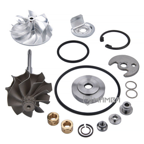 Mamba Reverse Heavy Duty Turbocharger Upgrade Repair Kit + Wheel Mitsubishi TD04HLR-4960 350P