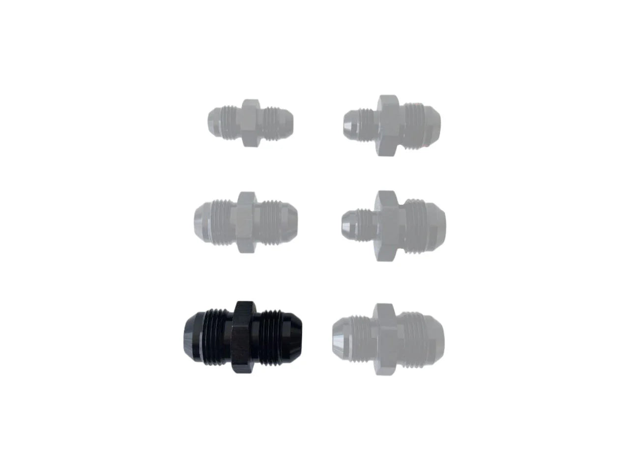 AN Male To Male Flare Union Fitting - Multiple Sizes Available - TBR Performance