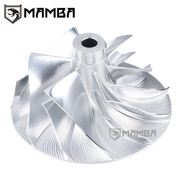 Mamba Turbocharger Billet Compressor Wheel for IHI Isuzu RHF55 VIET(48.62/65) 6+6 / Bore 6.10