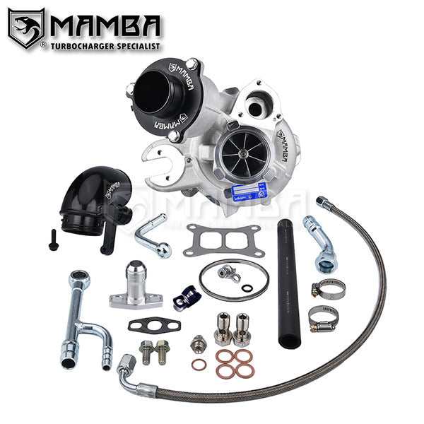 Mamba D5-7 For AUDI S3 VW GOLF R MK7 GTX3076R IS38 Ball Bearing Turbocharger (No WG)