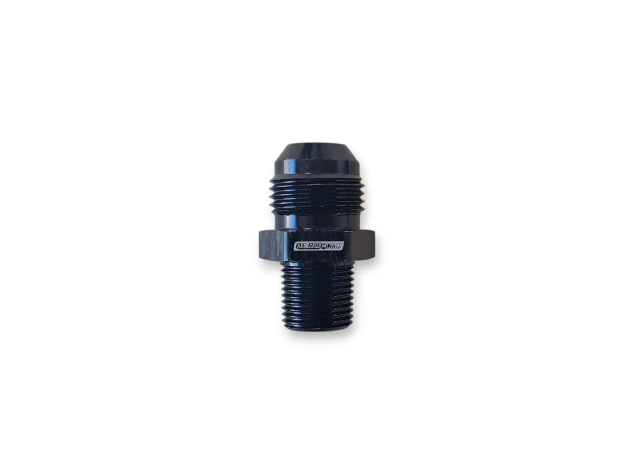 NPT to Straight Male Flare Adapter 3/8" to -10AN