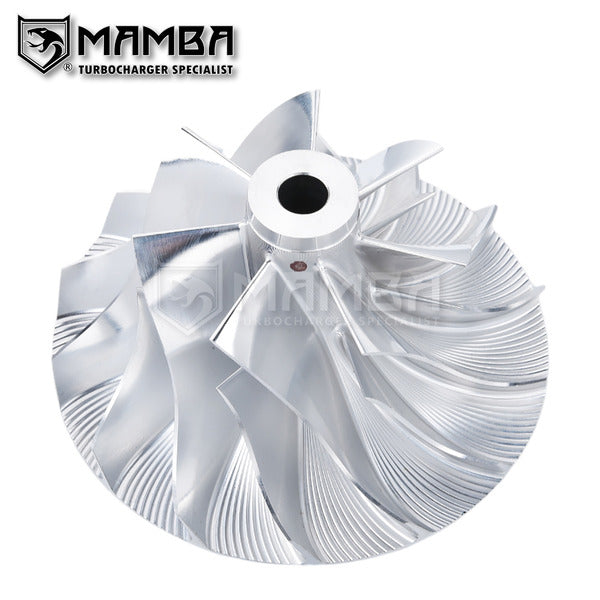 Mamba Billet Turbocharger Compressor Wheel for BorgWarner S2B (48.1/75/7+7)