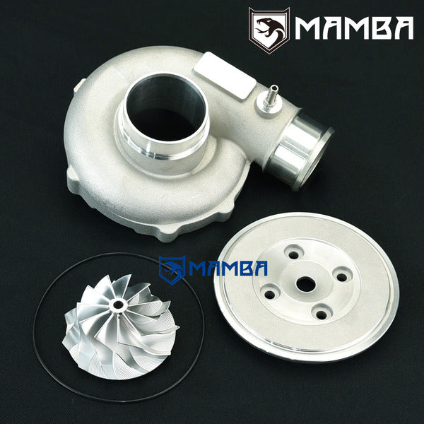 Mamba SUBARU WRX STI IHI RHF55 18G 68mm VF30 VF35 VF37 Turbocharger Cover + Wheel + Plate