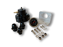 Load image into Gallery viewer, Billet Aluminum Bypass Fuel Pressure Regulator with AN6*1 AN8*2 Fittings
