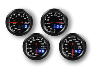 GAUGE SET COMBO DEAL - Boost Pressure , Oil Pressure, Oil Temp, Water Temp