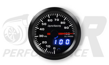 Load image into Gallery viewer, Oil Pressure Gauge (0-100PSI) 52mm Dual Display - Electronic - Multi Color
