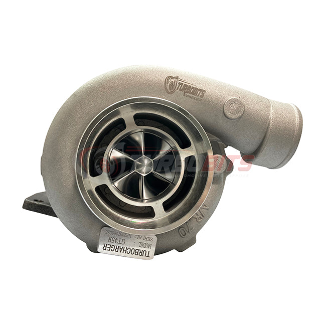 GT45R T4 TWIN SCROLL TURBO A/R 1.00 - Roue anti-surtension et billette 600+HP