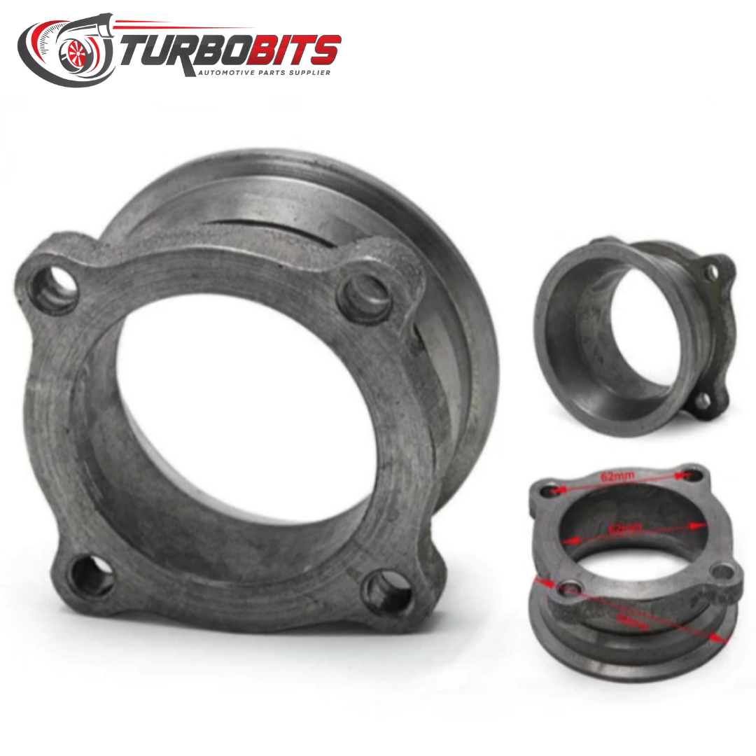 GT30 / GT35 4 bolt flange to V-Band Dump pipe adaptor