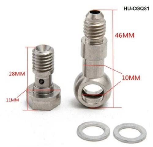 Kit Pernos Banjo M10x1.5mm Limitador 1.5mm SUBARU IHI VF30 VF35 VF37 Alimentación Turbo