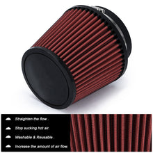 Load image into Gallery viewer, High Flow 4&quot; 100mm Air Filter Universal Pod Filter
