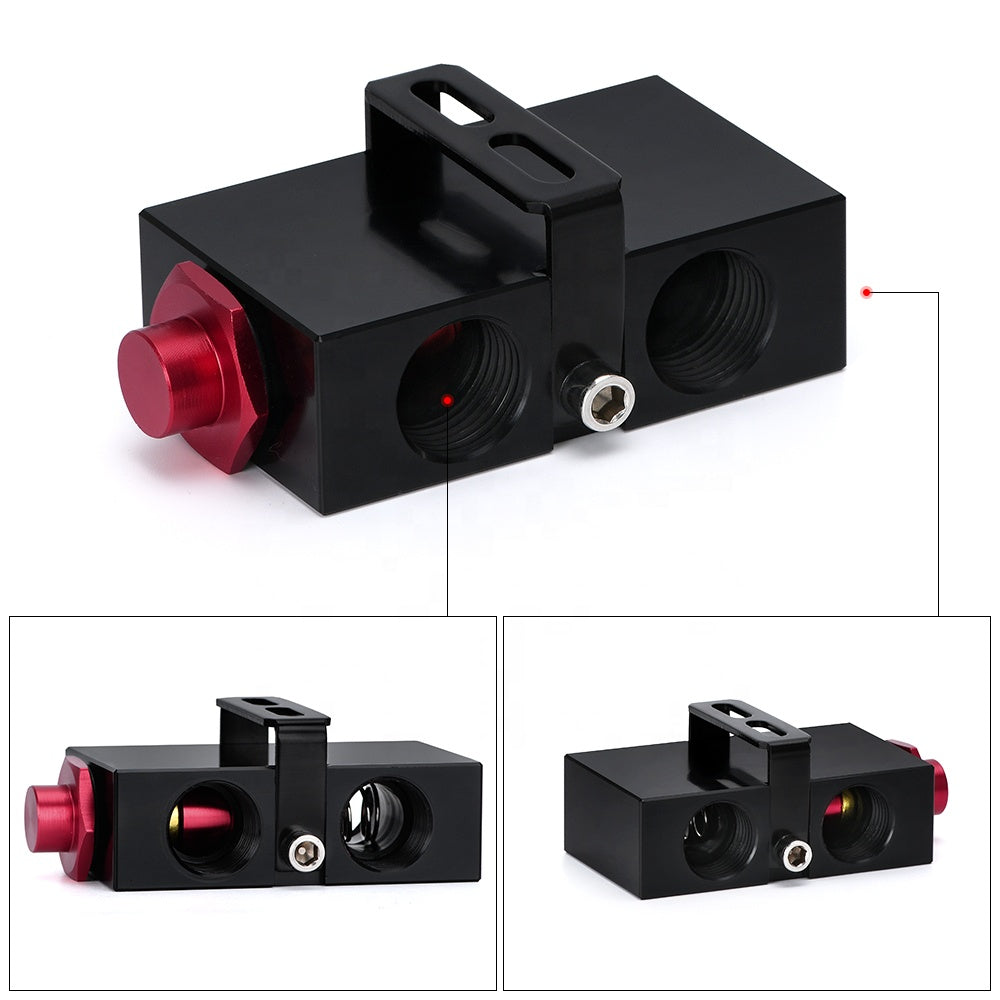 Oil Cooler In-Line Oil Thermostat AN10