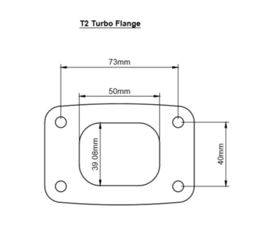 Turbo Flange Wastegate Adapter - Multiple Sizes