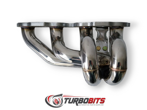 Collecteur turbo en acier inoxydable à montage bas pour Nissan Silvia S14 S15, épaisseur de paroi de 2,7 mm