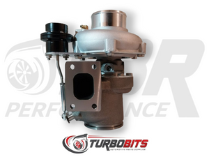 GTX2563R T25 Ball Bearing Turbo - A/R .49 - Billet Wheel, Faster Spool